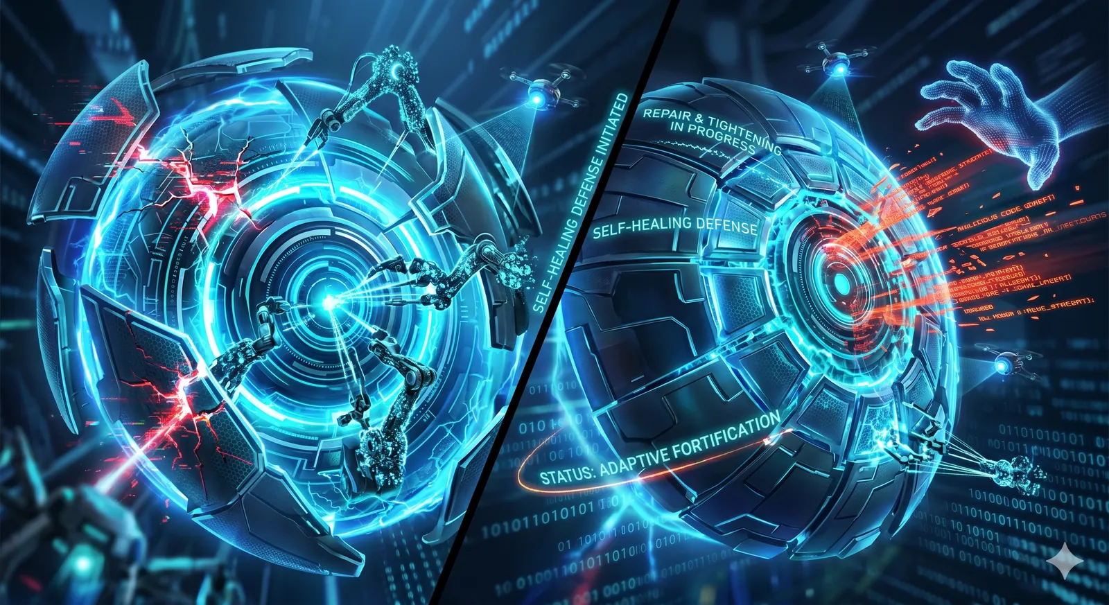 Self-healing security: how a defense that tightens its own grip changes the game